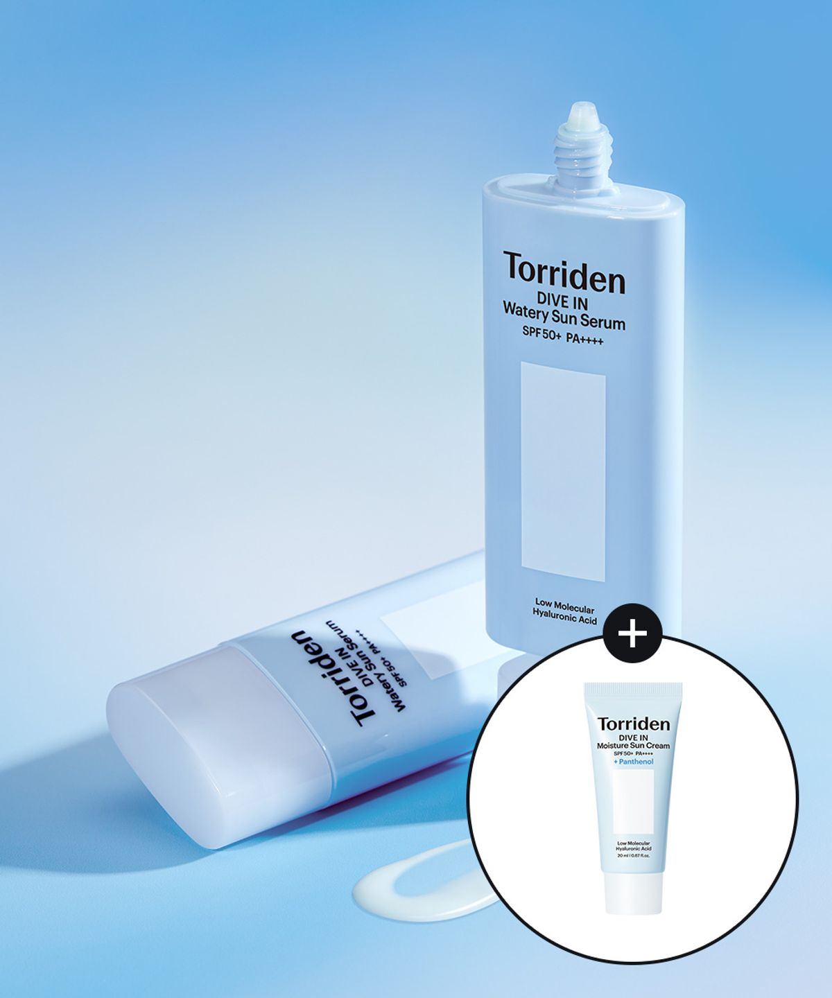 [SET] Dive In Watery Fit Sun Serum 50ml x 2 (+Moisture Sun Cream 20ml)