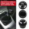 6 Speed Gear Shift Knob for Toyota Corolla Verso Auris Aygo For Rav4 Avensis For Yaris Manual Gear Lever