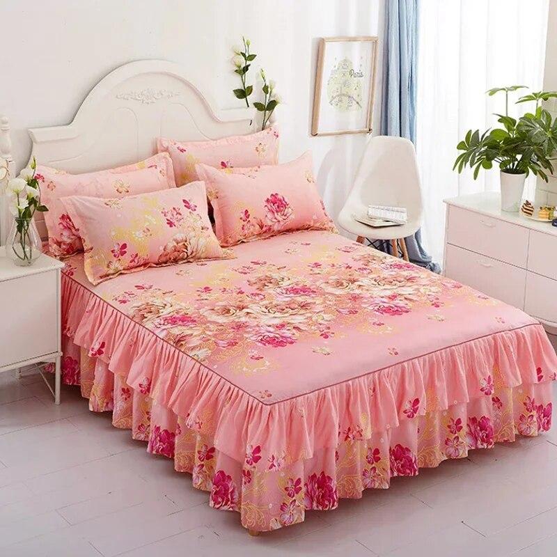 Юбка-кровать с цветочным принтом принцессы — фото 16