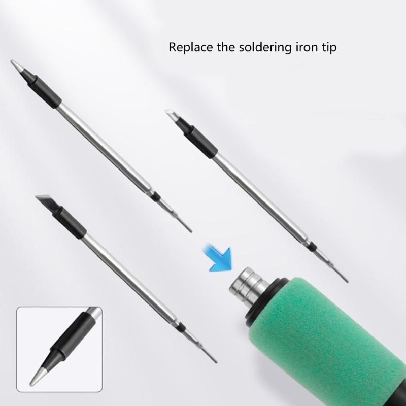 Handy 600mAh Small Cordless USB Recharegeable Soldering Iron with Intelligent Heating for DIY Enthusiasts Welding Tool