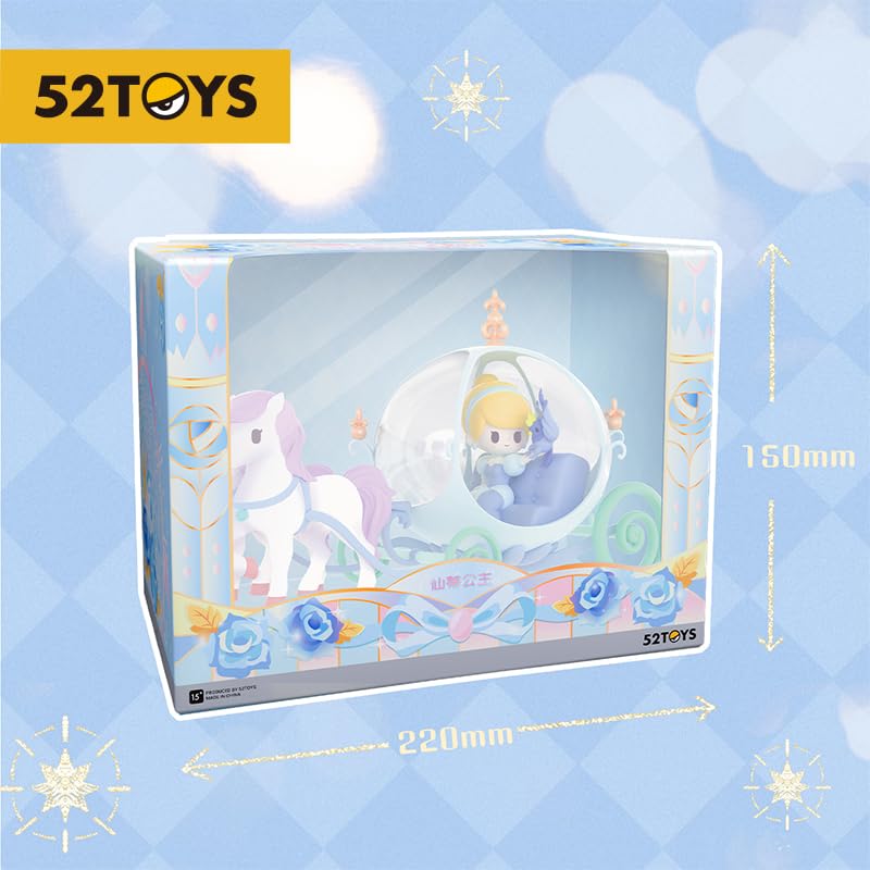 52TOYS Disney Princess D Baby Series Cinderella Dream Cart