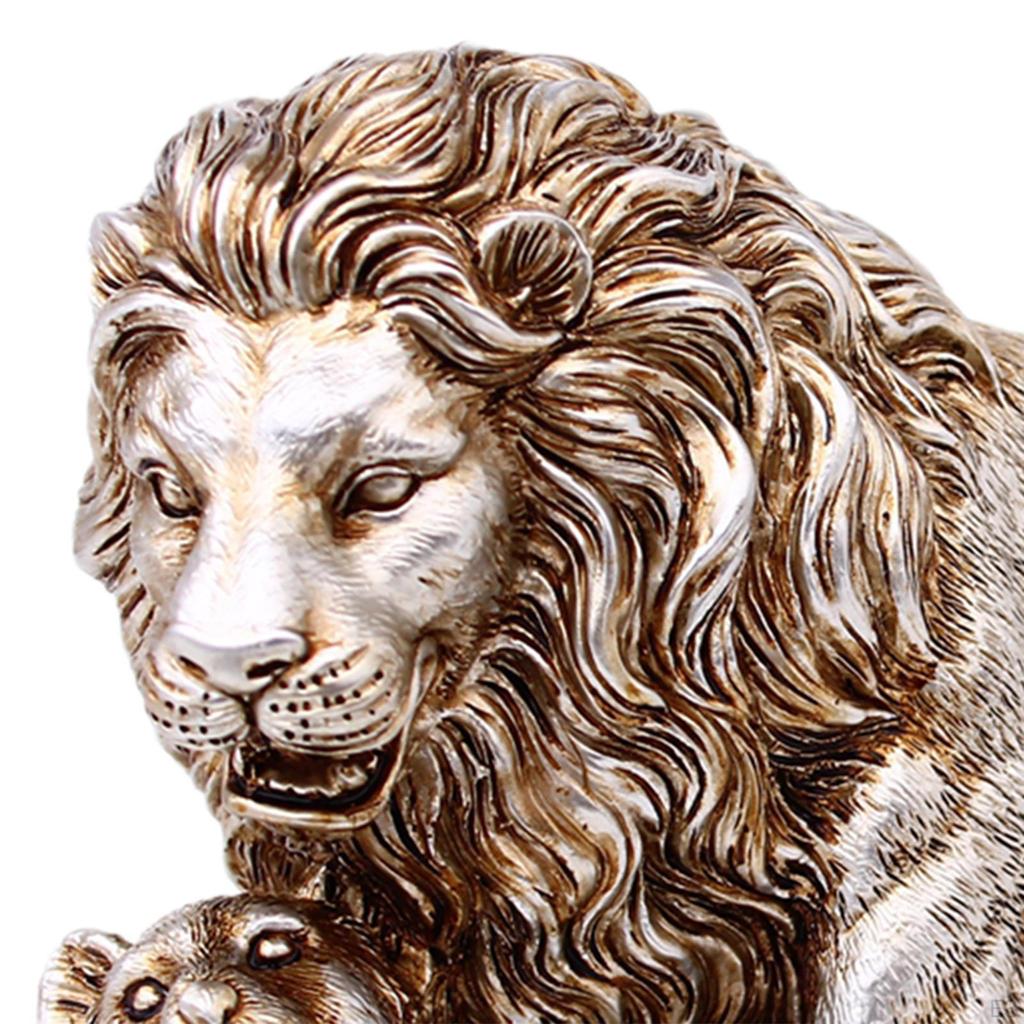 Lion Figurine for Home And Office Decoration