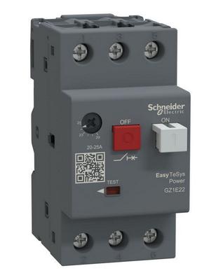Easytesys Power 3P 11Kw 20-25A Motor Circuit Breaker, Pushbutton Drive, Box Terminals Gz1E22
