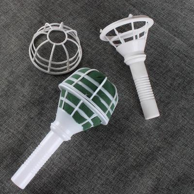 1/6 Stück 18 cm Braut Hochzeit Blumendekoration Bouquet Schaumhalter DIY Floral Griff Basis Halterung Zubehör Partyzubehör
