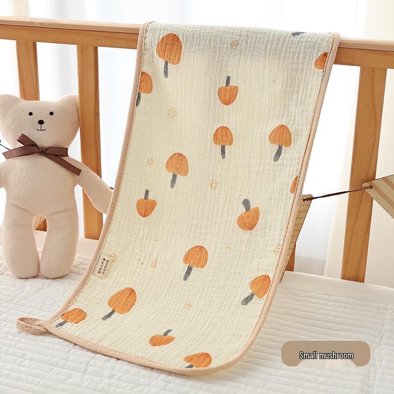 Four-Layer Pure Cotton Baby Crepe Towel: Class A Gauze Face Washer