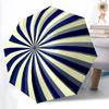 1pc Nautical Stripes Automatic Folding Umbrella - 8-Rib Compact Travel Umbrella Durable & Portable for Outdoor Use, Perfect Gift141