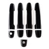 Car Exterior Door Handle Cover Trim Set Fit for Toyota Corolla Sedan 2003-2008 2009 2010 2011 2012 2013 Glossy Black ABS Plastic