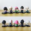 Q Version Demon Slayer Action Figure, Sitting Ghost Doll, Tanjiro, Nidouzi, Inosuke, Zenizu Movie Model Toys, 4-15 pcs, set