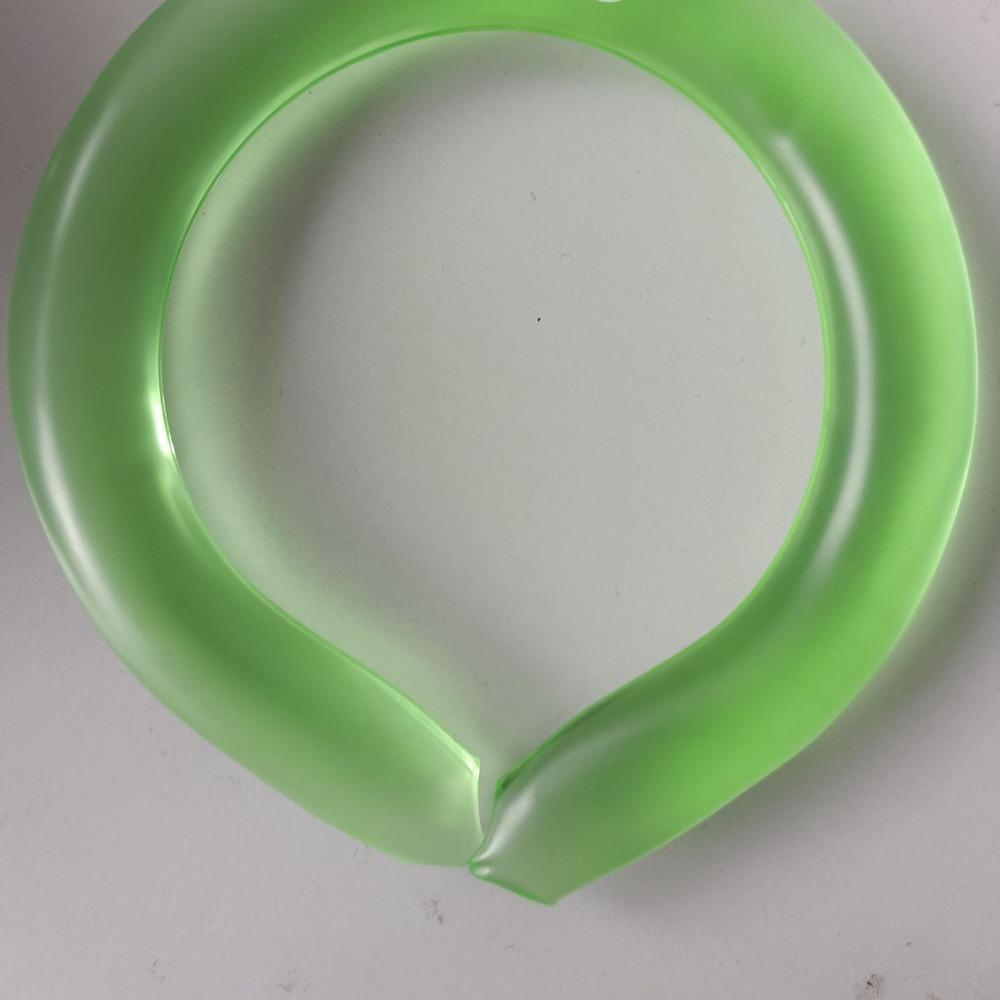 1/2Pcs Cool Tube Neck Cooler Collars Portable Ice Cushion Pillow Neck Cooling Ring  Cycling