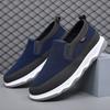 One-pedal Men's Old Beijing Cloth Shoes Casual Middle-aged Old Dad Shoes Trendy Versatile Walking Elderly Shoes