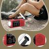 Emergency Radio Hand Crank with Headphone Jack Solar Power Compact Flashlight Weather for