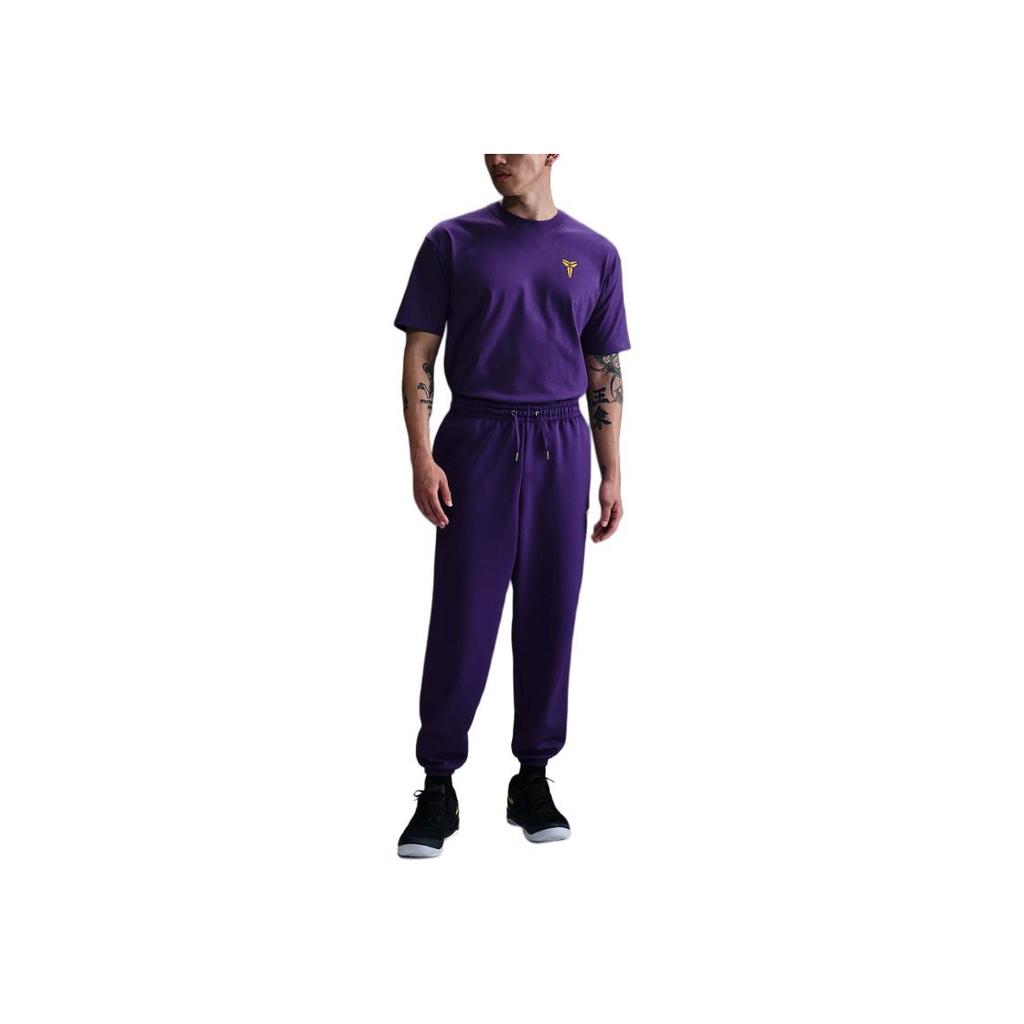 Nike ThermaSwoosh Kobe Serie Mode Weich Bequem Lässig Basketballhose Herren Unterteile Court-Purple University-Gold HJ8114547