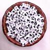 New 100pcs 6X6mm 7x4mm Spaced Acrylic Round Beads Love Heart Shape Beads for Jewelry Making DIY Charms Handmade Bracelet