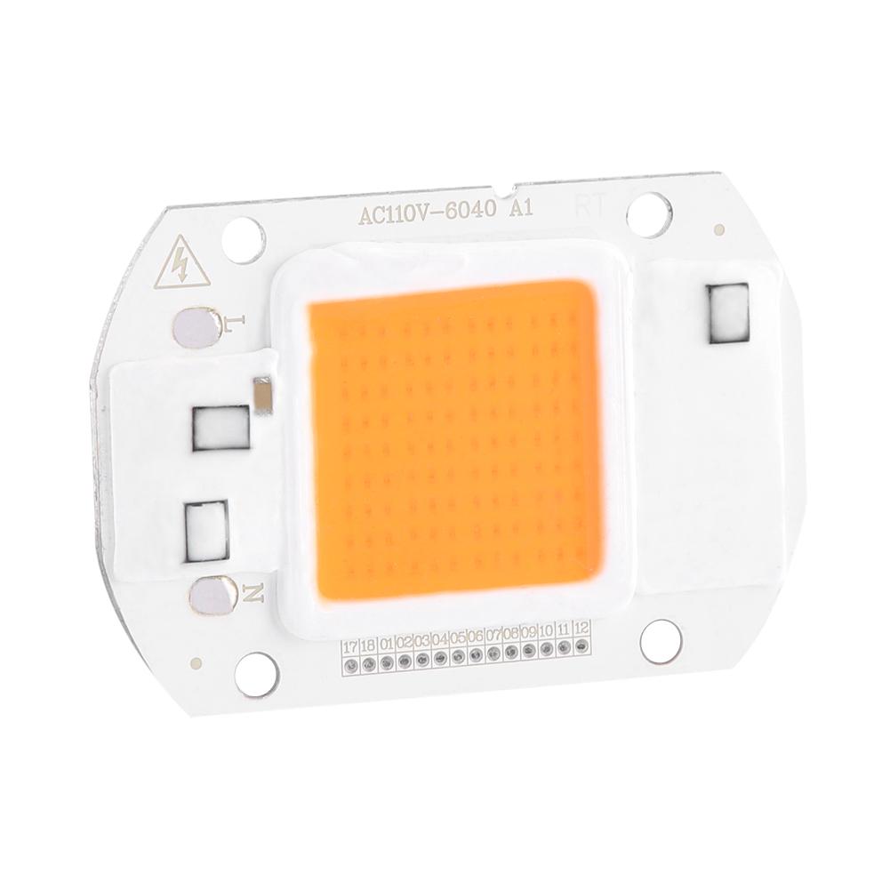 LED Chip Vollspektrum Pflanzenwachstumslicht COB Perlenlampe für Grünpflanzen Blume (110V, 20W)