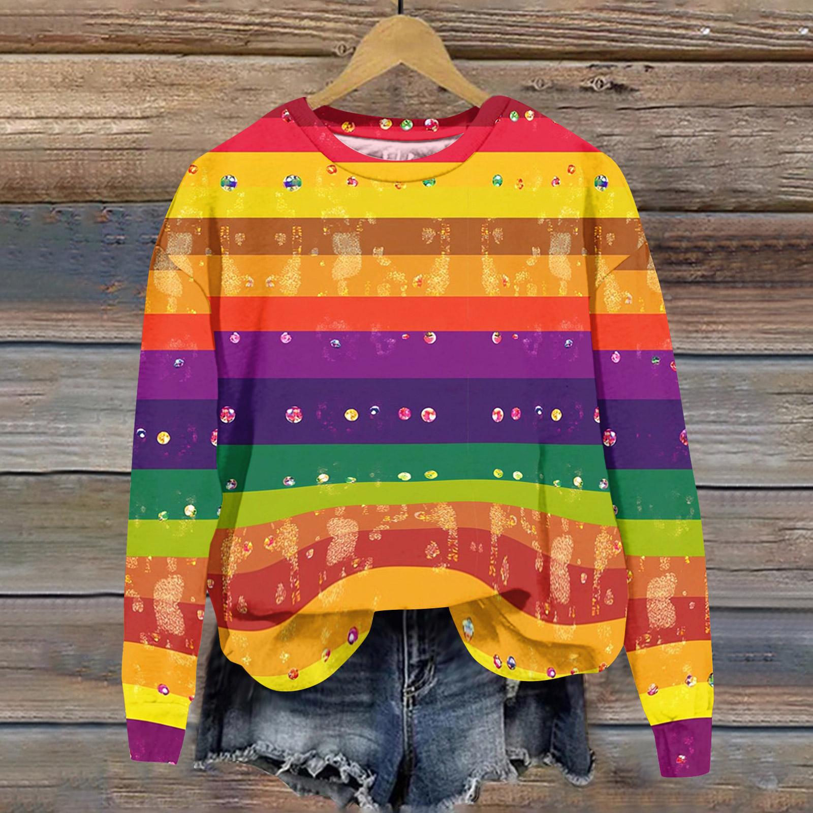 

Женская модная толстовка с длинным рукавом и круглым вырезом с принтом M оранжевый