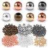 4-14mm CCB Beads Loose Spacer Round Beads For Jewelry Making Large Hole Beads DIY Charm Bracelet Necklace Supplies Wholesale
