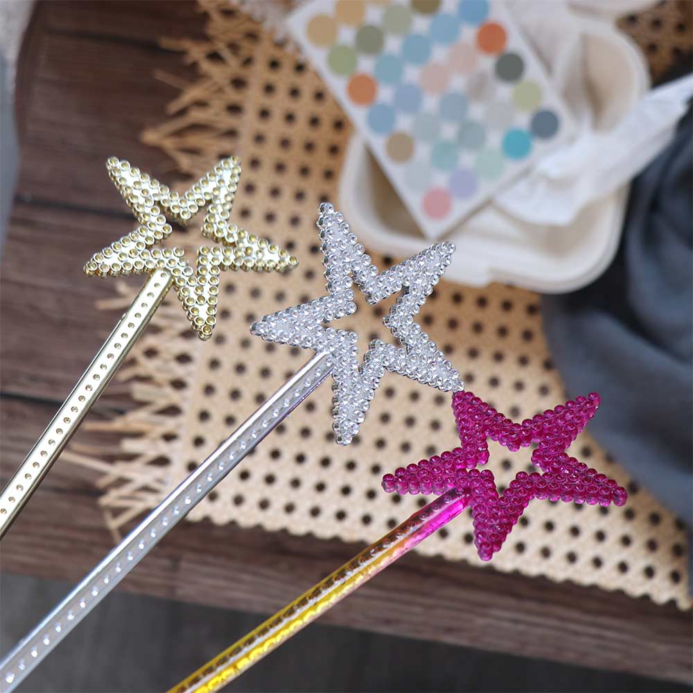 Role-playing Fairy Wand Five Pointed Star Star Wand Halloween Princess Sticks Birthday Party