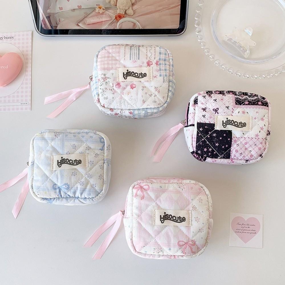 Large Capacity Cosmetic Bag Multipurpose Small Item Bag Creative Sanitary Pads Bag