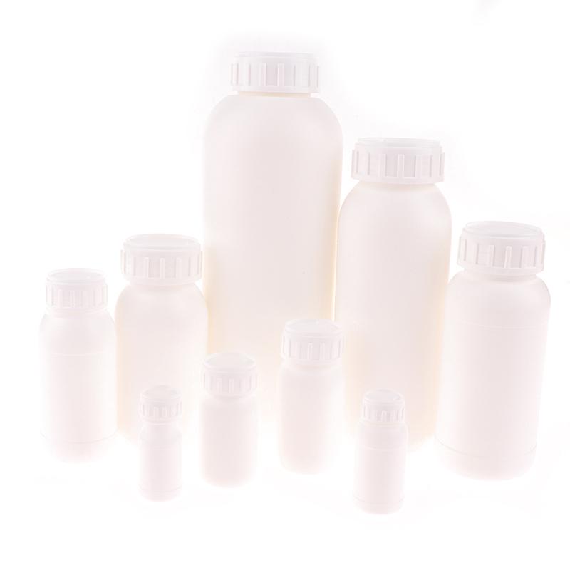 10Ml-1000Ml Plastic Hdpe White Empty Seal Bottles Pill Vials Tablet Capsule Solid Powder Portable Containers