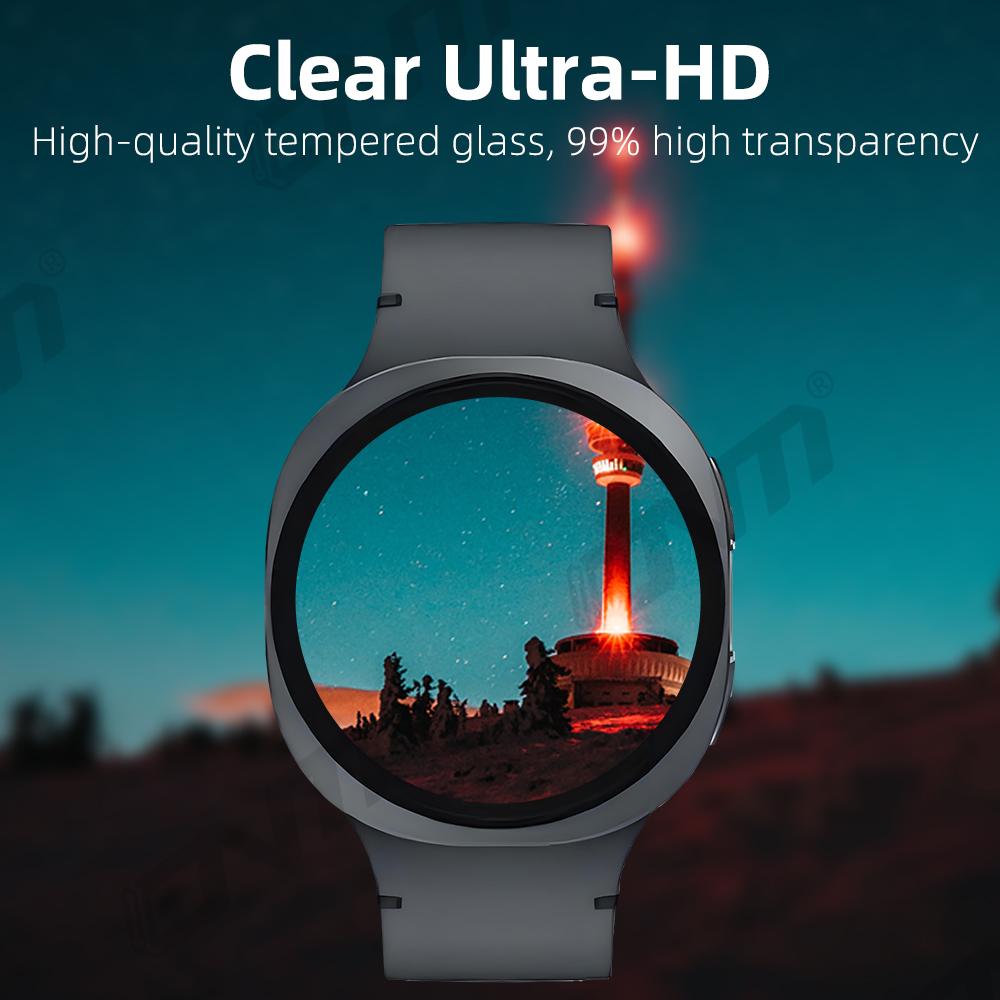 9H Tempered Glass for Samsung Galaxy Watch 8 Classic 40mm 44mm 46mm Ultra (2025) 47mm Screen Protector Glass Ultra-HD Film 7