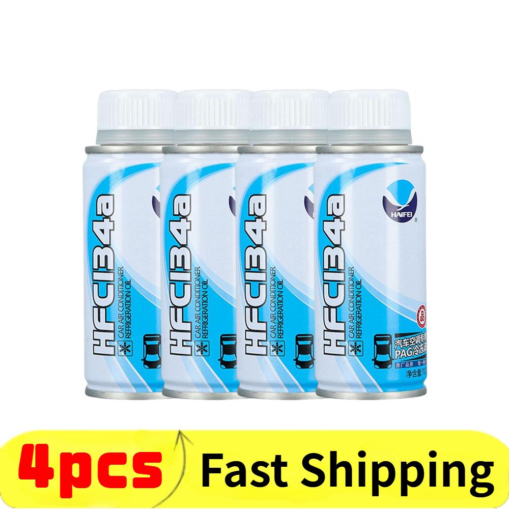 1-5pcs Automotive Air Conditioning Compressor Refrigeration Oil R134a Efficient Refrigerant For Car Truck Special Lubricant