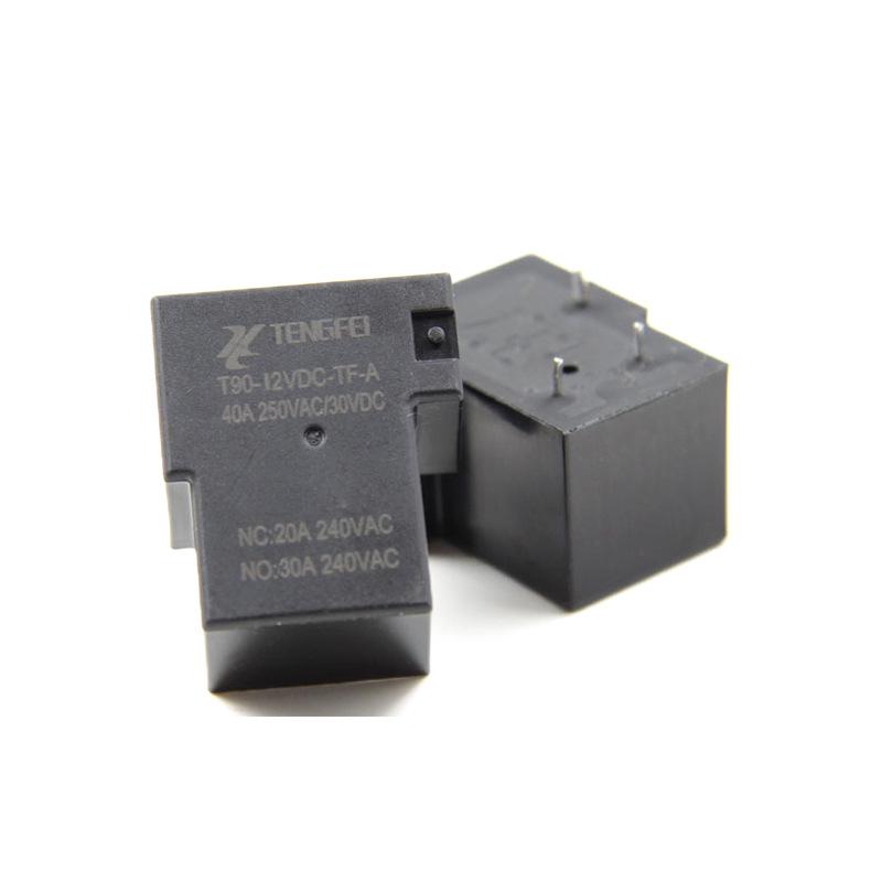 ממסר Tengfei JQX-105F בעל הספק גבוה 30A 24V/12V 4 פינים Normally Open