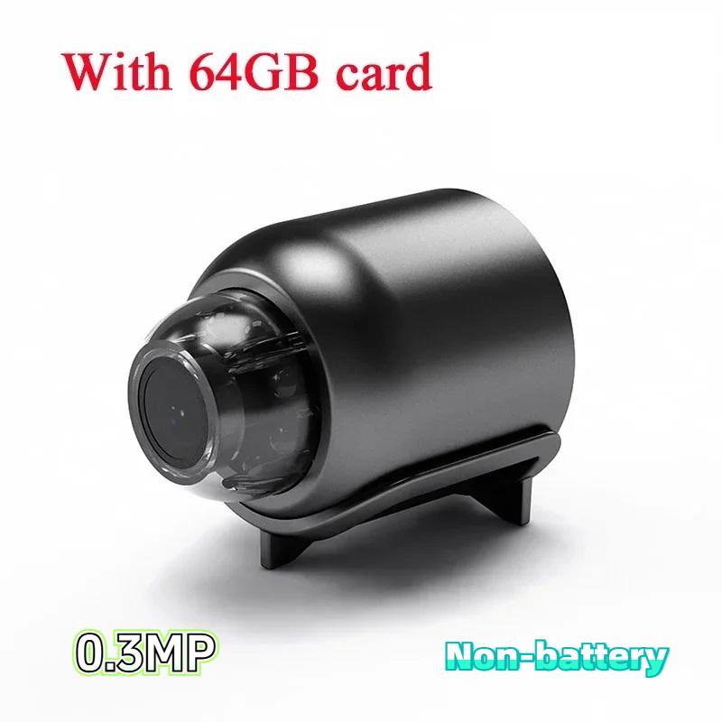 HD Infračervená kamera s nočným videním Domáca bezdrôtová Wifi kamera Mini sledovacia kamera