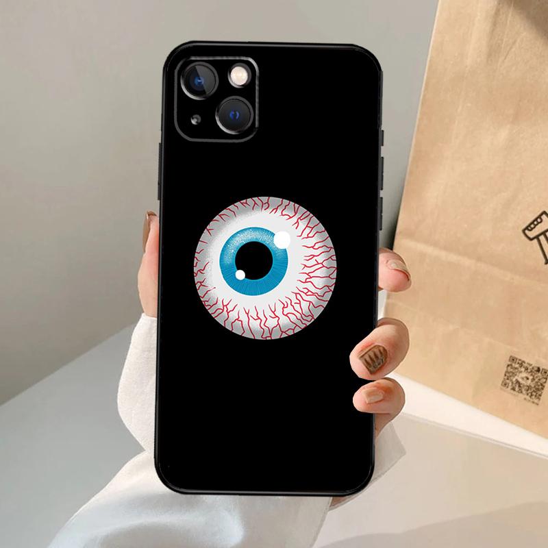 Monster Eye Hand Phone Case For iPhone 17 Air 16 14 13 12 11 15 Pro Max 13 12 Mini 15 16 Plus 16e Cover Coque