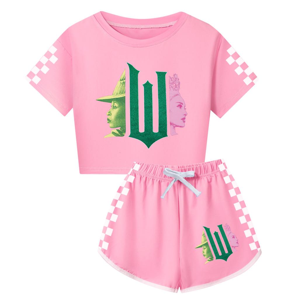 Print Wicked Children Short Sleeved Short Style Suit Pajama Clothing Fashion