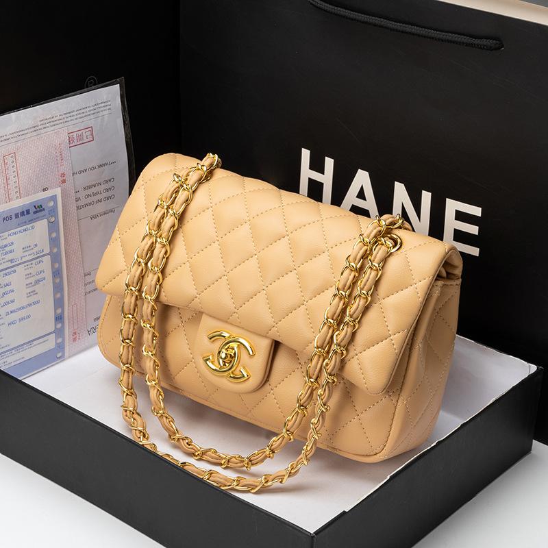 Achsel-Kettenbeutel Neuer Diamant-Schultertasche Mode vielseitige Damen-Tasche Klassische High-End-Umhängetasche