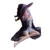 Anime Wandering Witch: The Journey of Elaina Figure Elaina Pajama Sitting Posture Action Figure PVC Model Toys Collection