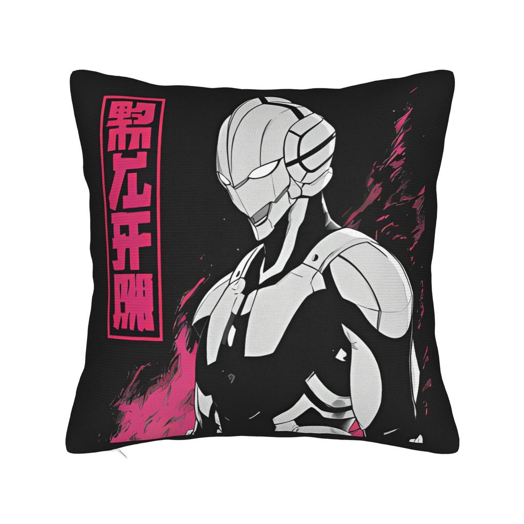 U-Ultramans Hero Art Pillow Case  Design Pillow Cover Kawaii Pillowcases For Sofa Home Decoration