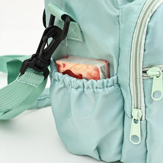 Thermal Water Cup Cover Water Bottle Sling Bag Insulated Cup Holder with Storage Pockets Travel Cup Protector for Hiking Biking