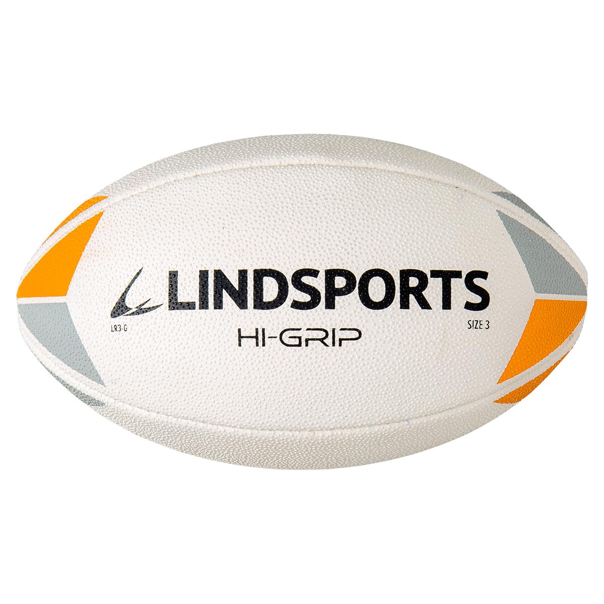 LINDSPORTS Rugby Ball (Size 3, High Grip)