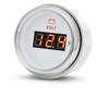 52mm Voltmeter Universal Electrical Car Truck 8-16V 18-32V 9-32V with Red Backlight 12V 24V for Car Boat