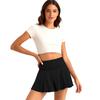 Women’s High-Waisted Casual Sport Skirt – Golf Skirt, Tennis Skirt, Short Skirt With Lined Pocket
