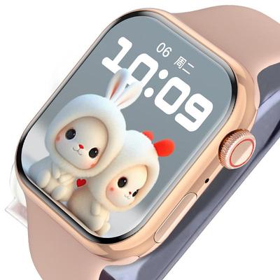 Novo relógio inteligente masculino e feminino para Apple Series Watch 9 Always On Display Temperatura corporal BT Call NFC Smartwatch para Apple Android