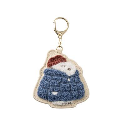 PEANUTS Snoopy Sagara Keychain ( Warm and Cozy Winter ) Japan NEW