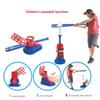Children's Indoor Sports Outdoor Sports Fitness Baseball Launcher Toy Set