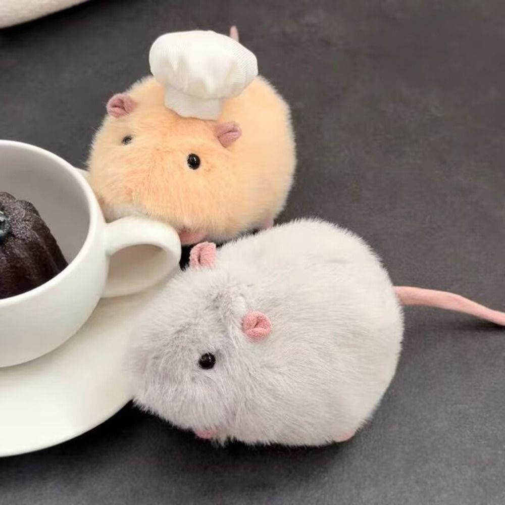 Kawaii/Adorable Design Plush Hamster Toy Bean Bag Filled Stress Relief Squeeze Toy  Stress Relief