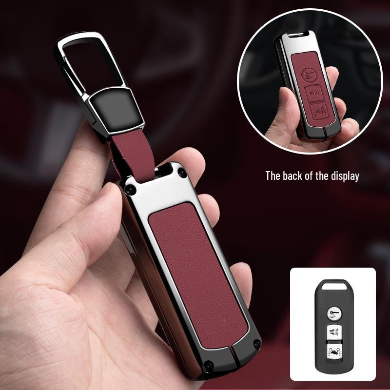 Compatible Key Cover and Keychain for Xin Dazhou NS150GX, Forsa 350, Lie Xing 125LA, PCX150