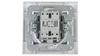 Asfora Single Switch With Illuminated 16A White With Frame Eph1430321