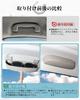 Ruiya Glasses Storage Holder for Honda with Installation Interior 3 Colors Available Case/Sunglasses Fit/CR-V/Civic/Accord/Vezel/HR-V (Black) Tools,