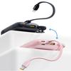 Powerbank 10000mAh 22.5W with display and detachable cable - black