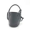 CELINE big bag bucket nano 2WAY Crossbody Shoulder Bag Leather Black/SilverHW
