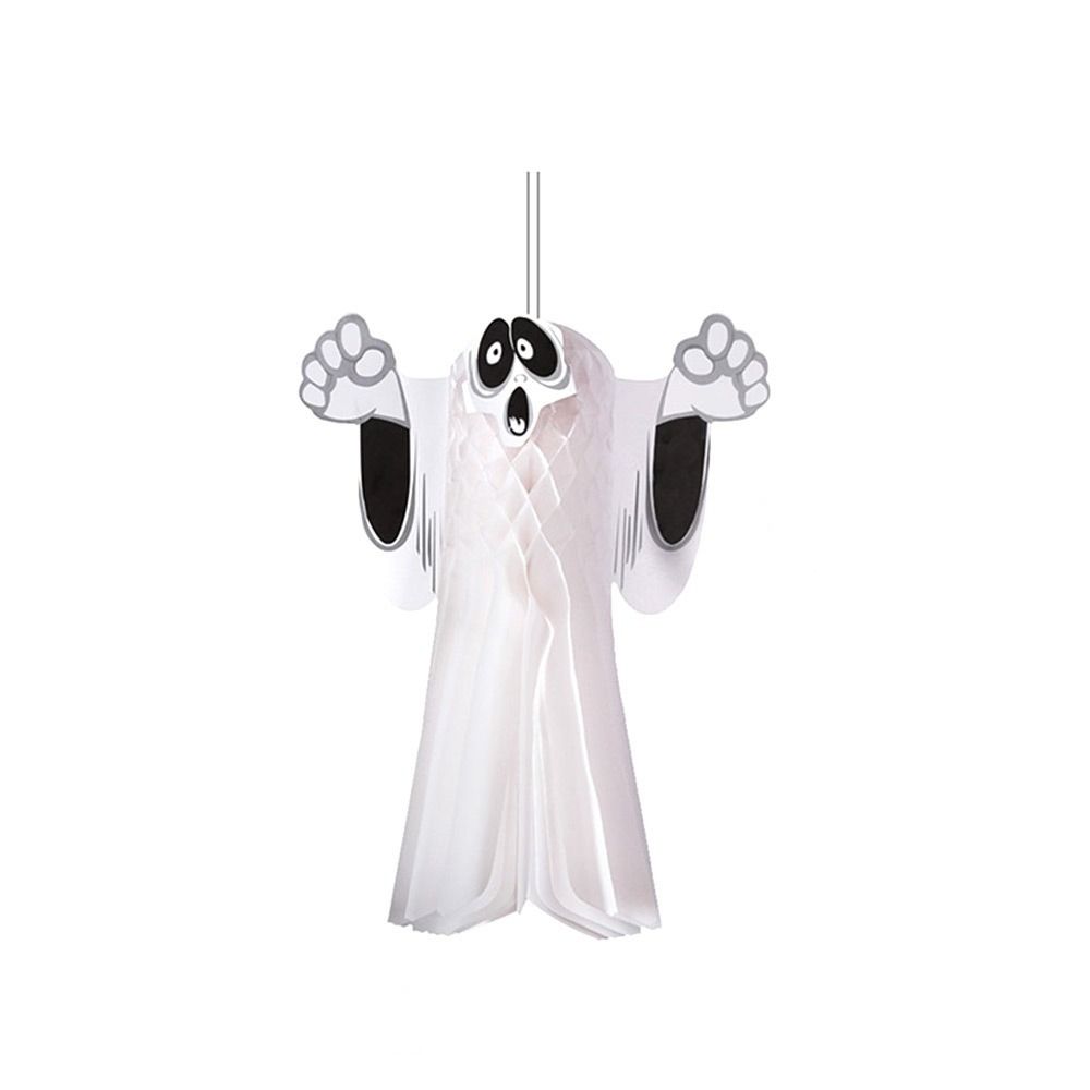 DIY Door Pendant Papery Hanging Halloween Ghost Halloween Hanging Ornament  Home Decoration