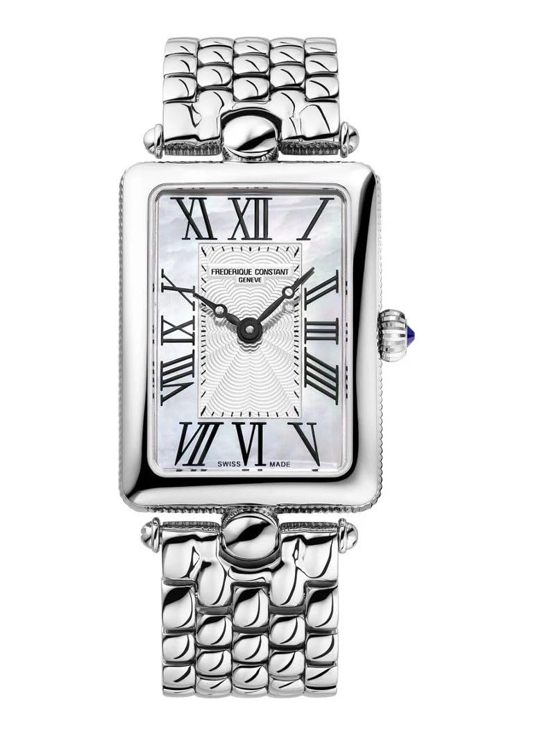 

FREDERIQUE CONSTANT Classic Art Deco Carre Wristwatch for Women [Frederique Constant] FC-200MPW2AC6B [Official Import]