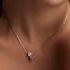 Collier - LUXENTER - Love - Argent 925 - Zircons Brillants - Plaqué Rhodium