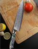 8 Inch Chef Knife 67-layers Damascus Steel 10Cr15CoMoV Blade Abalone Shell Handle Slicing Vegetables Cleaver Meat Kitchen Knives