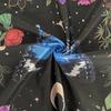 Divinations Tablecloth Butterfly Flower Astrologys Tarot Cards Tablecloth Altars Cloth Divinations Board Game Accessory